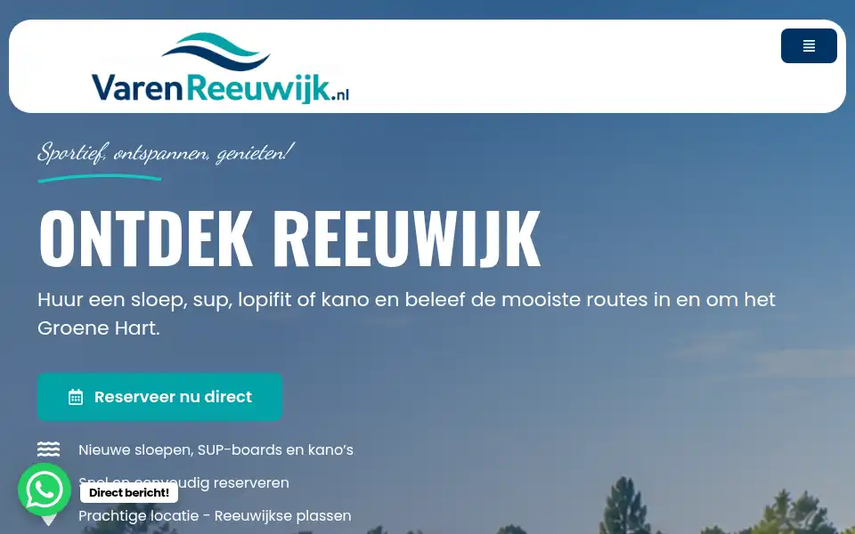 Screenshot of varenreeuwijk.nl