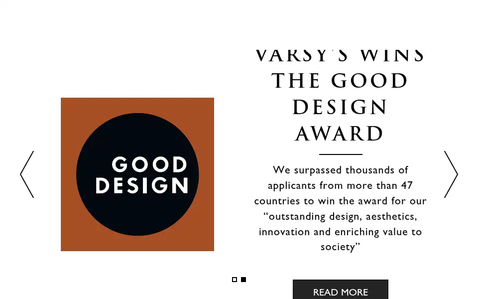 Screenshot of varsys.ch