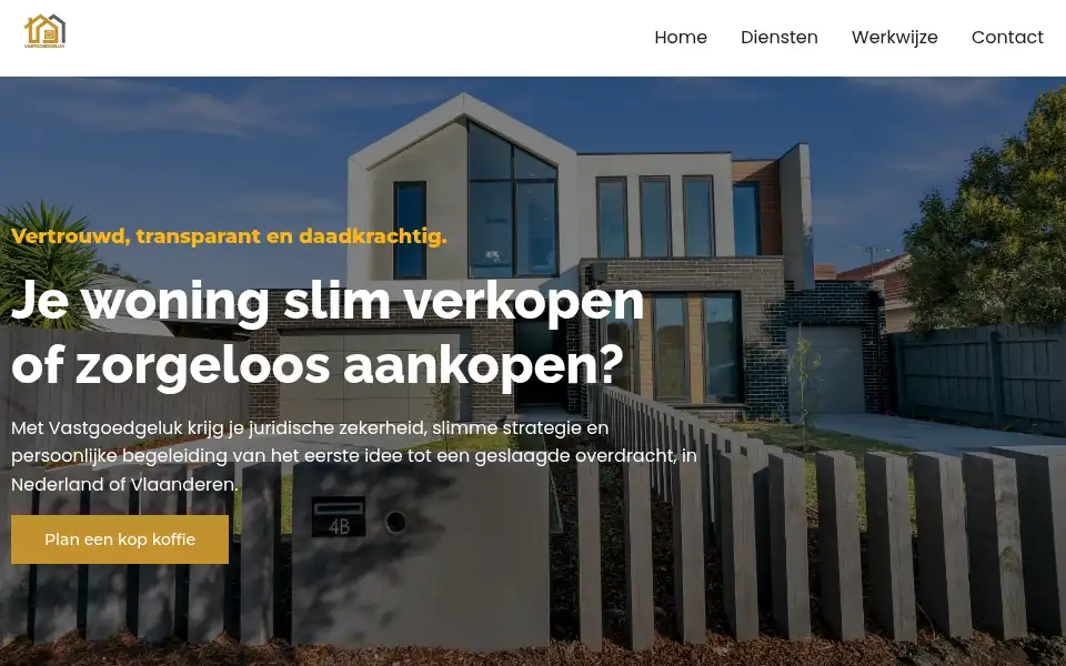 Screenshot of vastgoedgeluk.nl