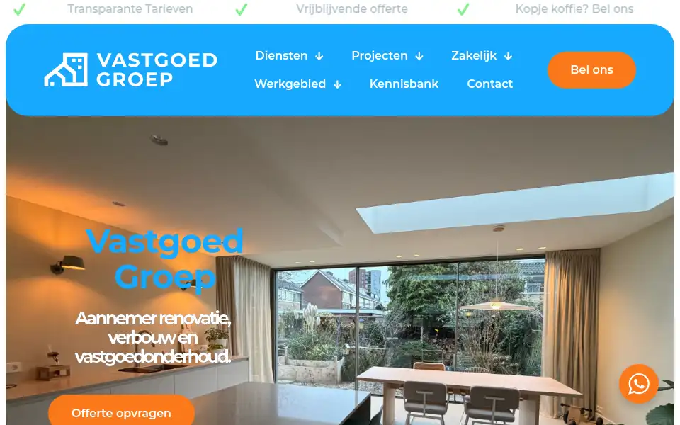 Screenshot of vastgoedgroepbv.nl