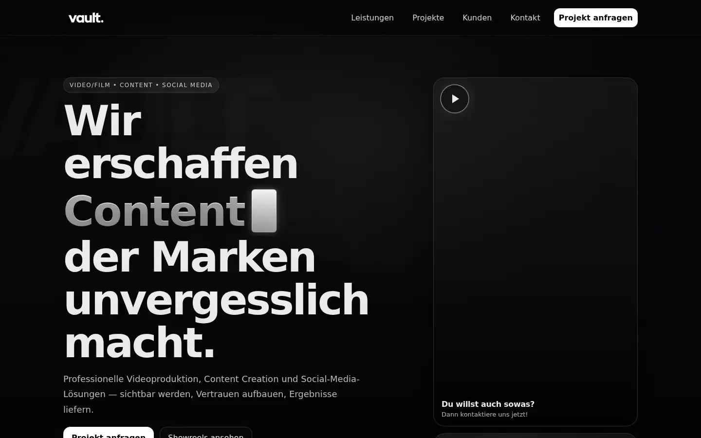 Screenshot of vaultmedia.at