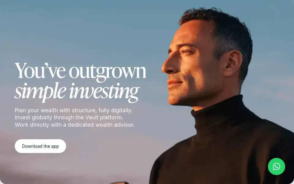 Screenshot of vaultwealth.com