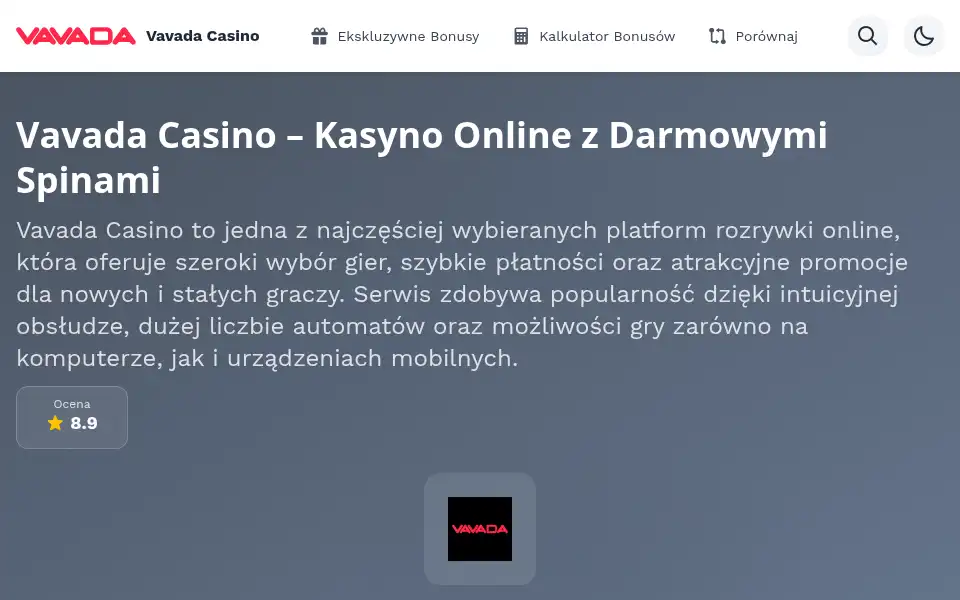 Screenshot of vavada-casino.live