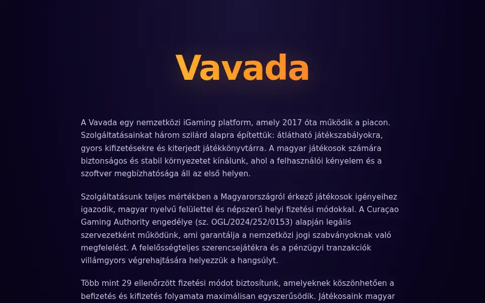Screenshot of vavada-hu.online