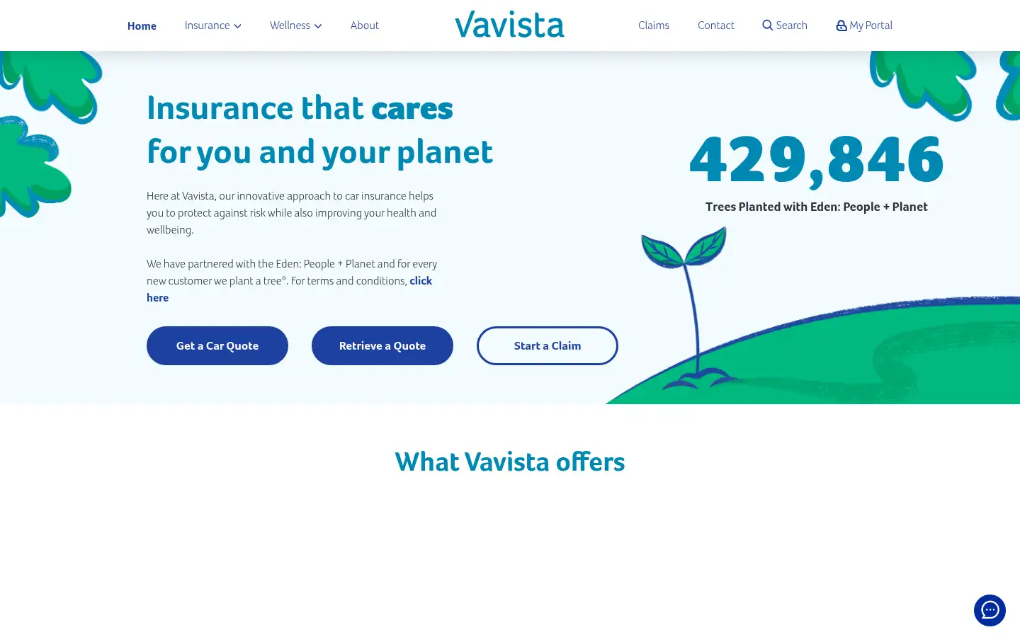 Screenshot of vavista.com