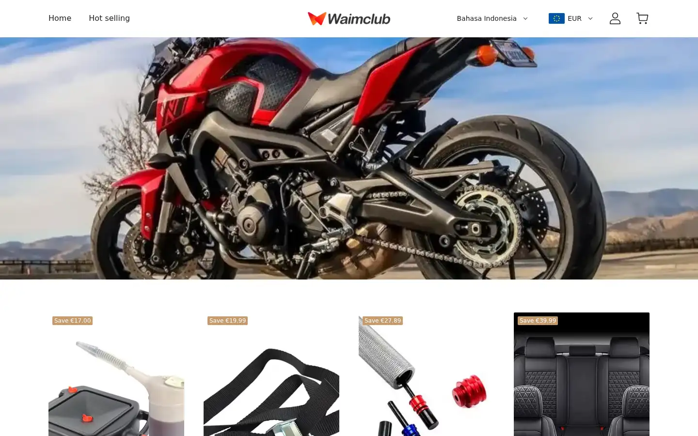 Screenshot of vazzimall.com