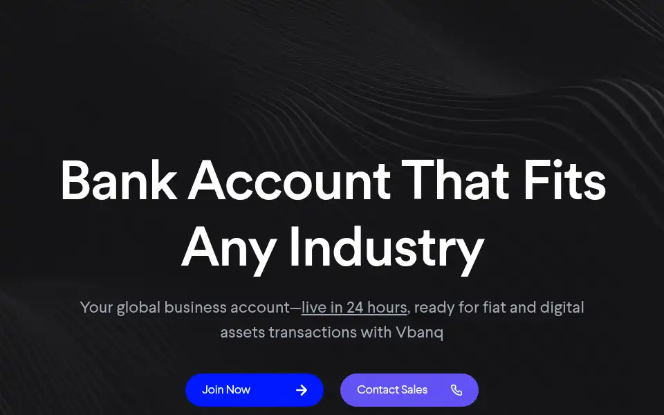 Screenshot of vbanq.com