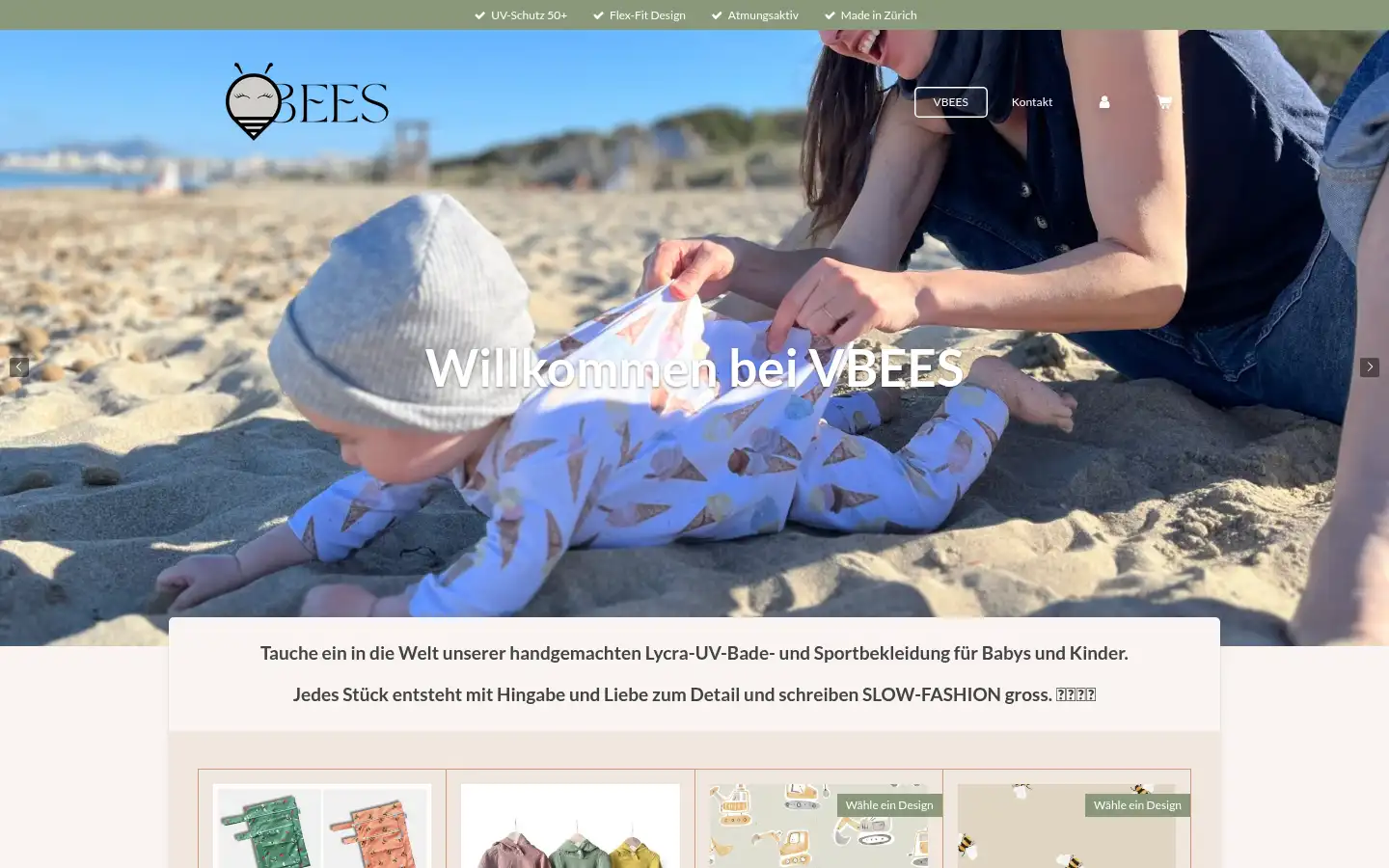Screenshot of vbees.ch