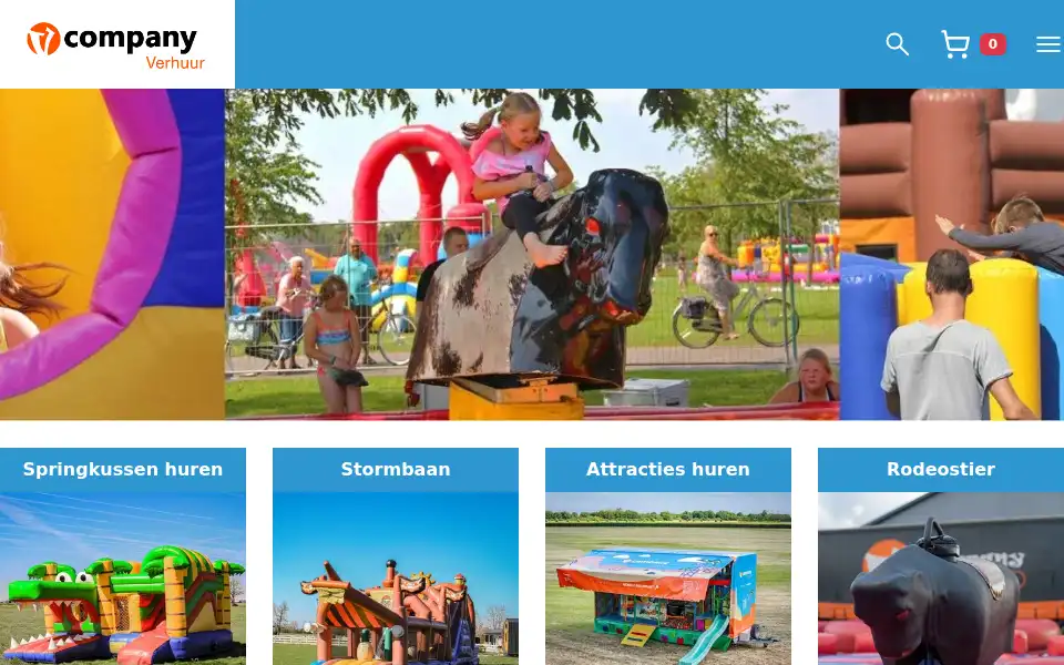 Screenshot of vcompany.nl