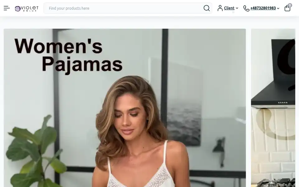 Screenshot of vd-lingerie.com