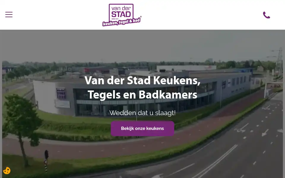 Screenshot of vd-stad.nl