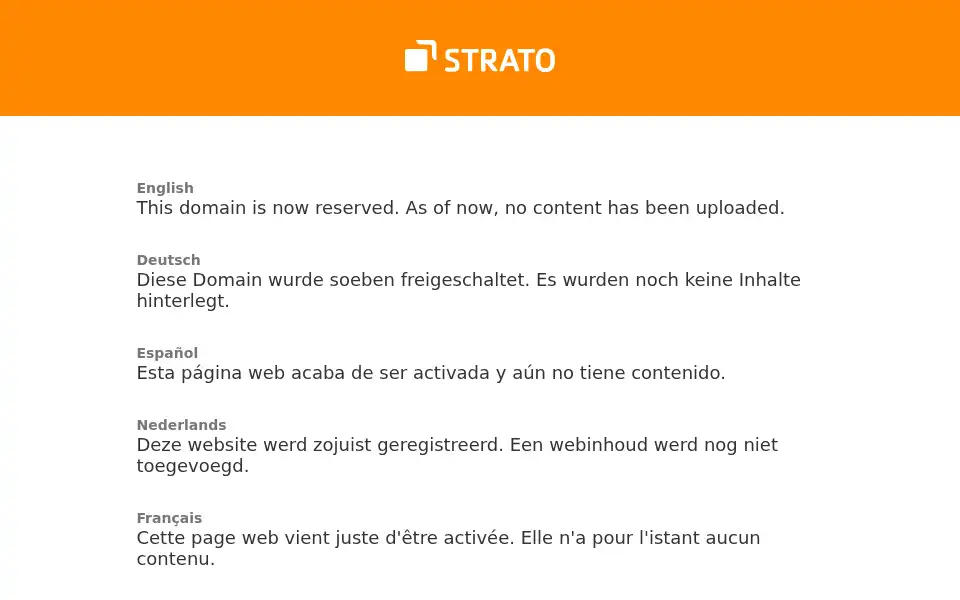 Screenshot of vdstrading.nl