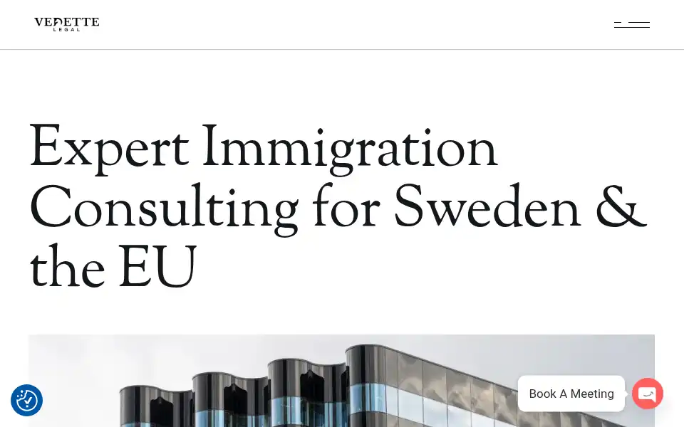 Screenshot of vedette-legal.com