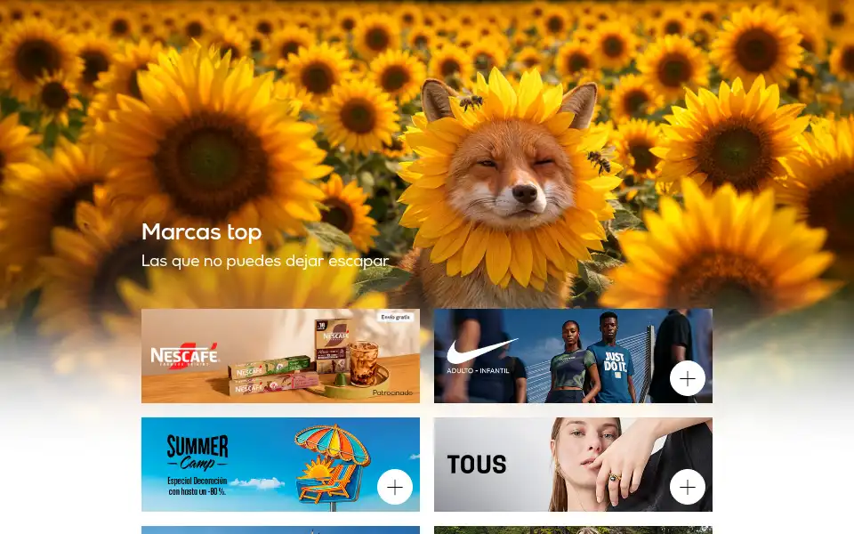Screenshot of veepee.es