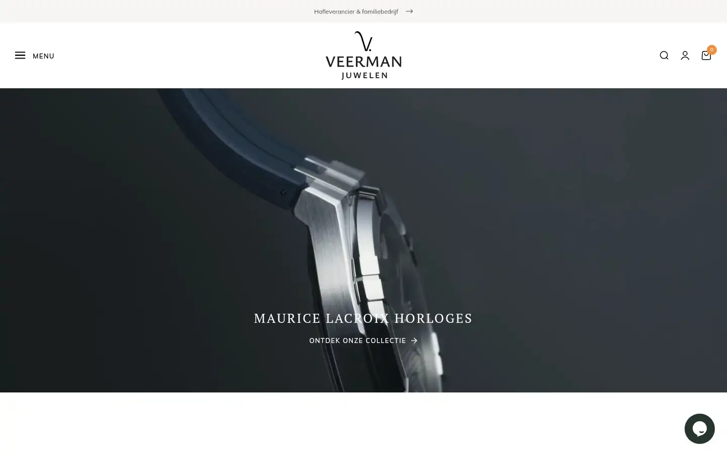 Screenshot of veermanjuwelen.nl