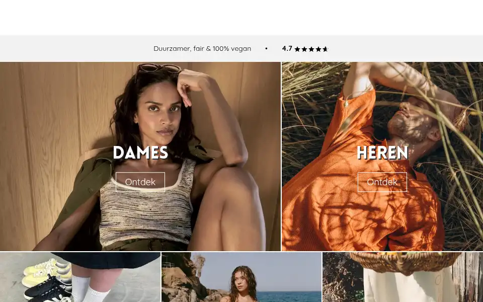Screenshot of veganmission.nl