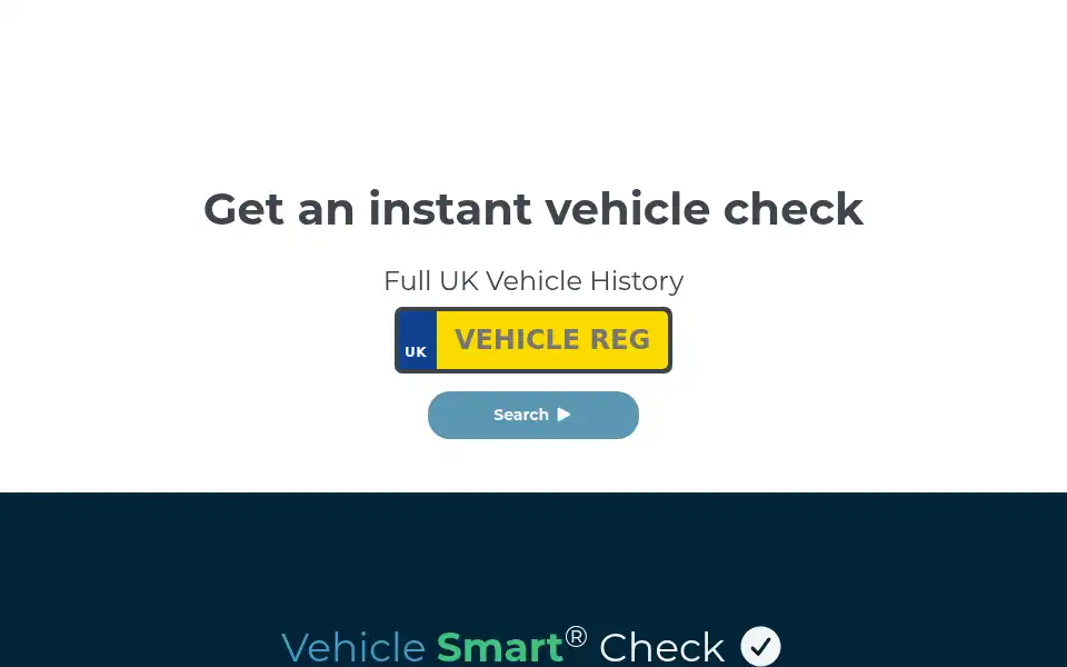 Screenshot of vehiclesmart.com