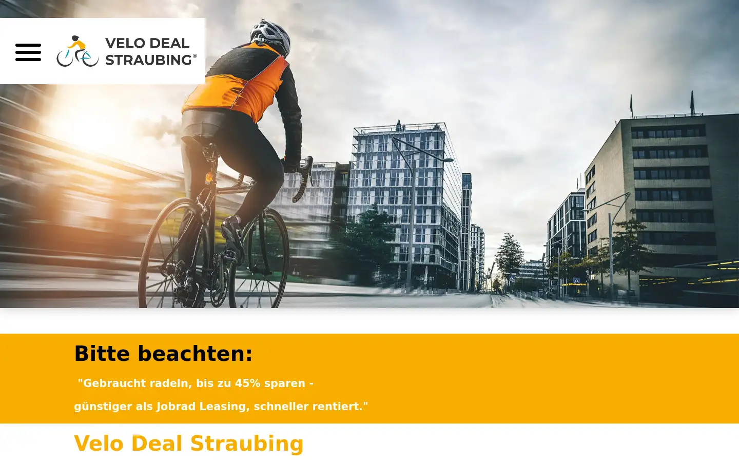 Screenshot of velo-deal.de