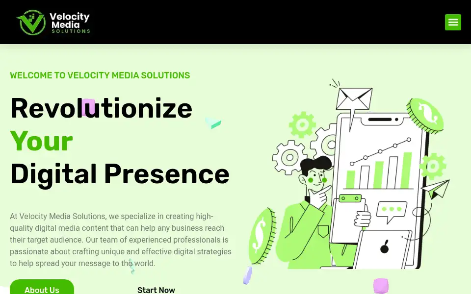 Screenshot of velocitydms.com