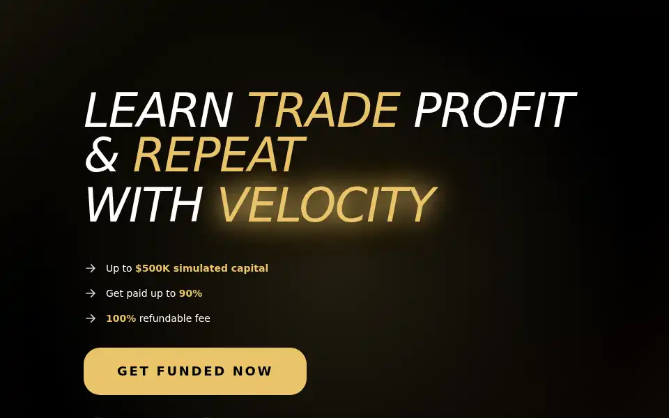 Screenshot of velocityprop.com