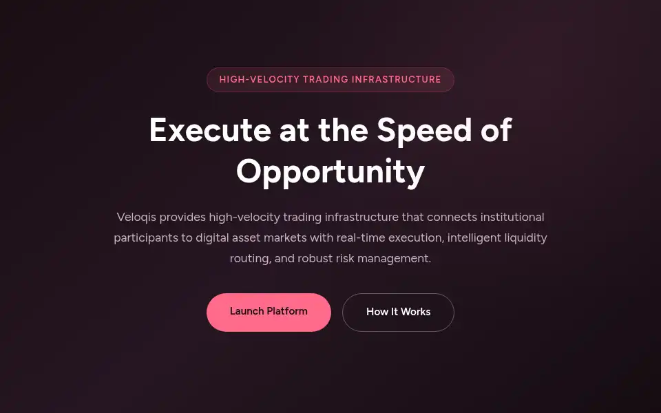 Screenshot of veloqis.com