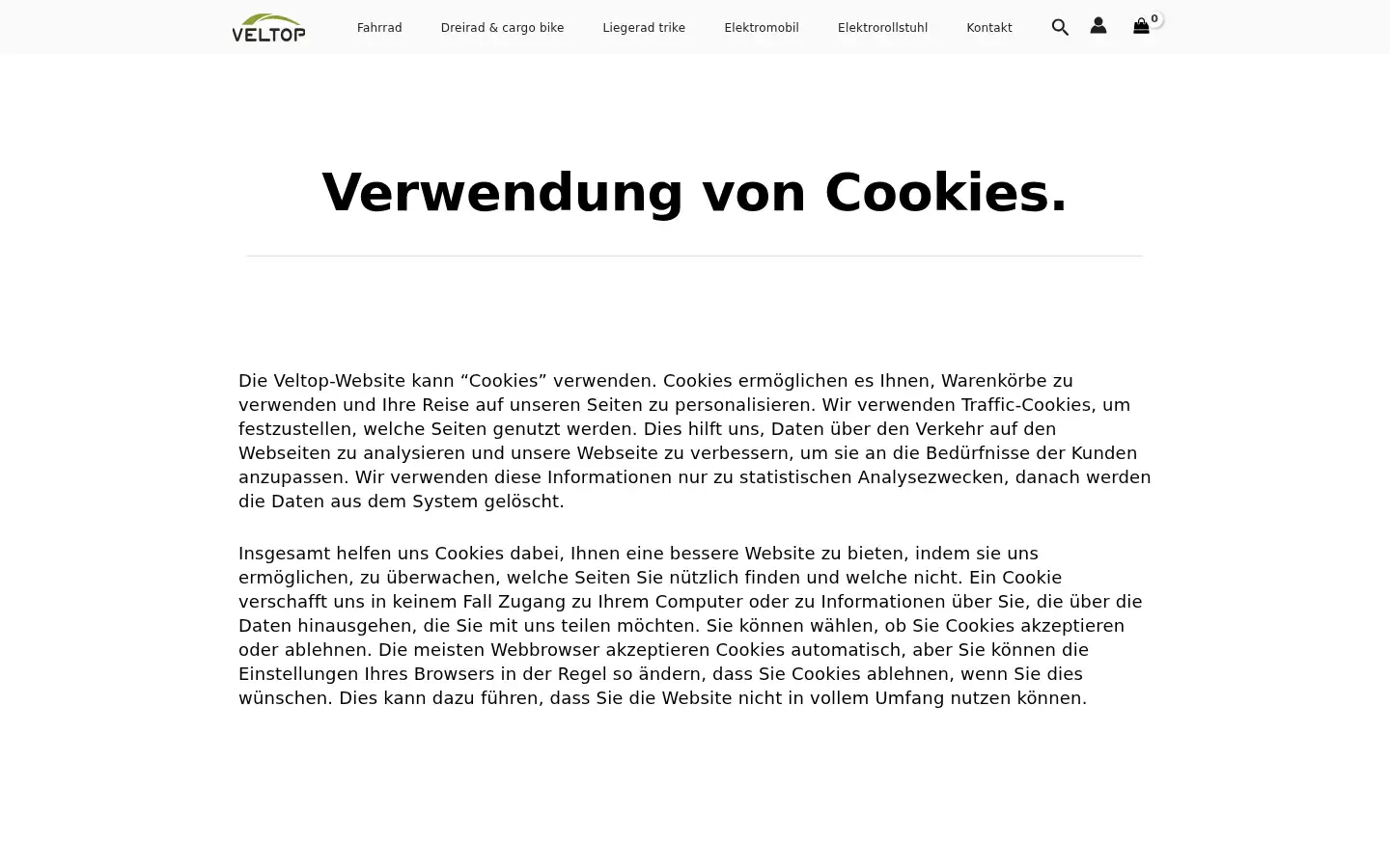 Screenshot of veltop.eu