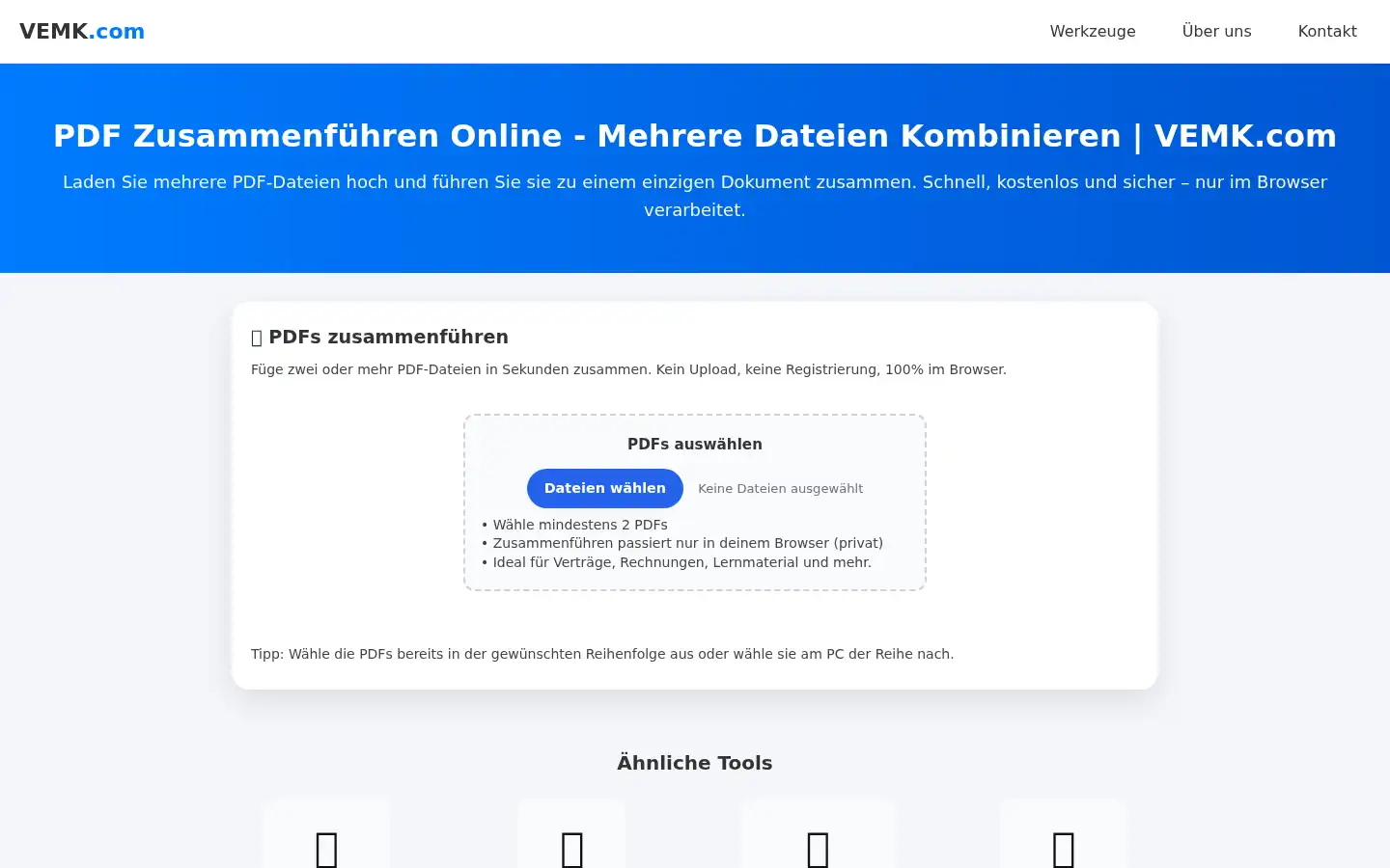 Screenshot of vemk.com