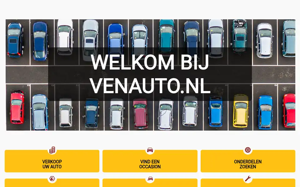 Screenshot of venauto.nl