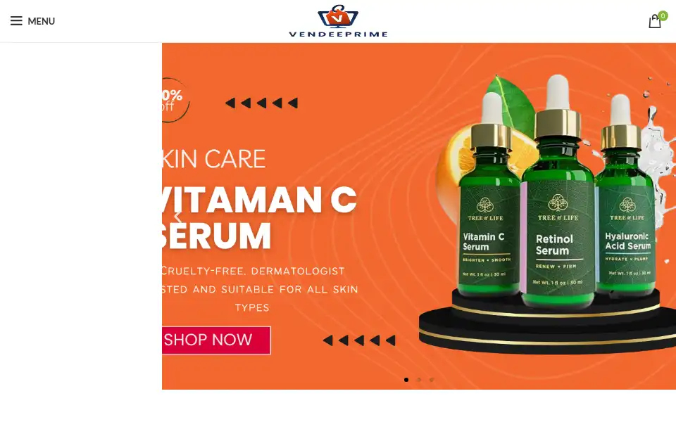 Screenshot of vendeeprime.com