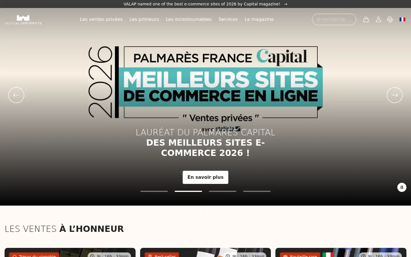 Screenshot of ventealapropriete.com