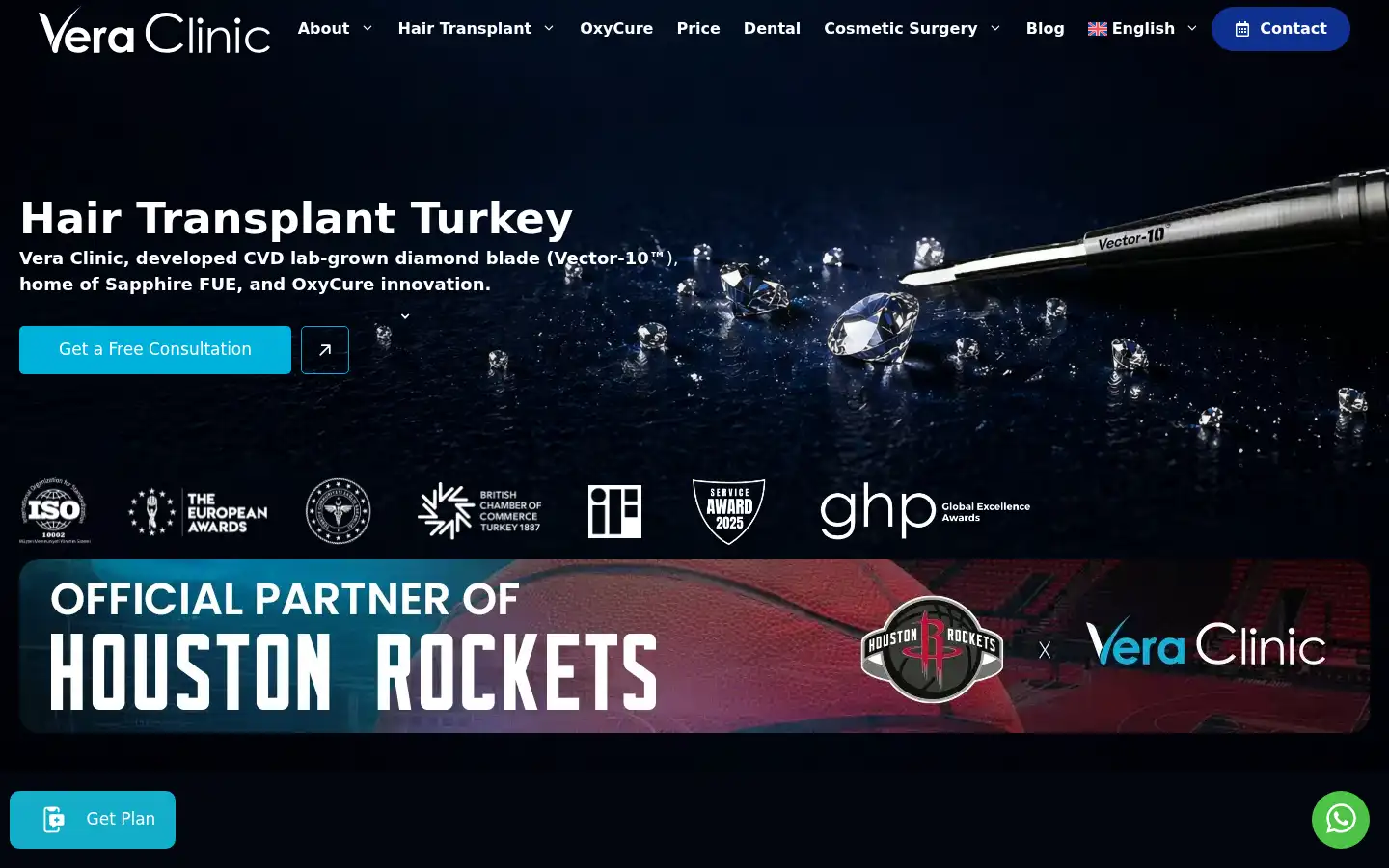 Screenshot of veraclinic.net