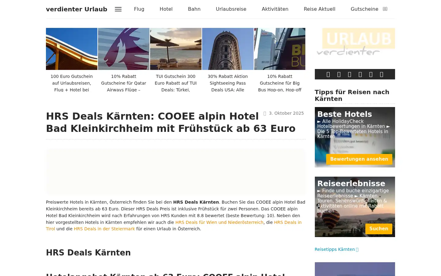 Screenshot of verdienter-urlaub.de