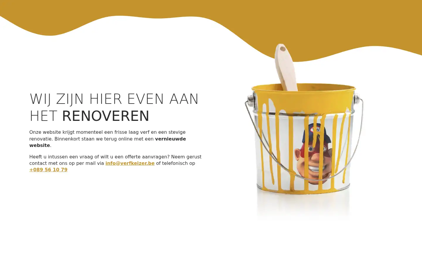 Screenshot of verfkeizer.be