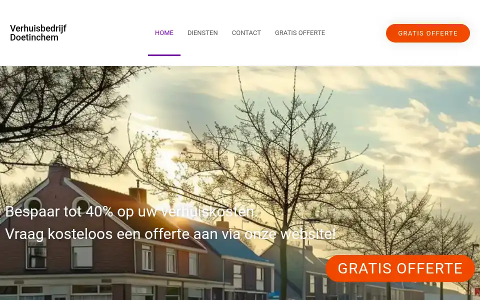 Screenshot of verhuisbedrijfdoetinchem.com