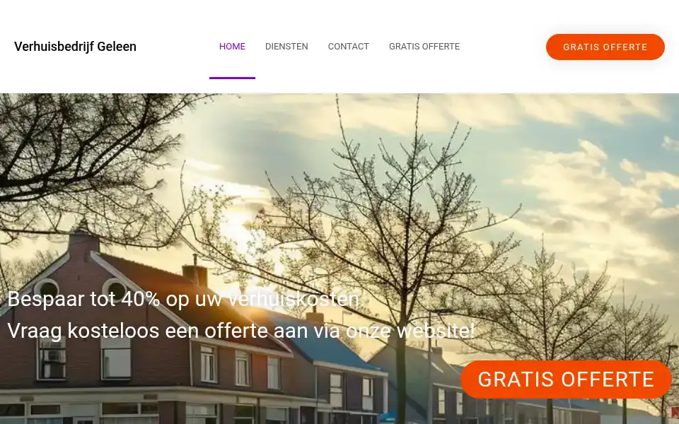 Screenshot of verhuisbedrijfgeleen.com