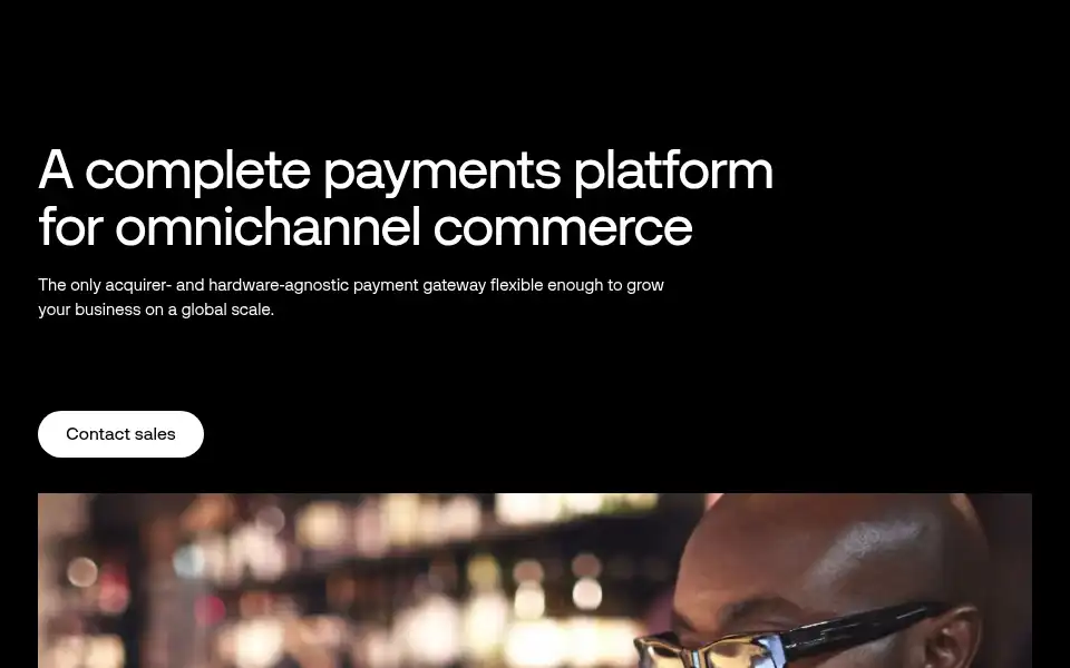 Screenshot of verifone.co.uk