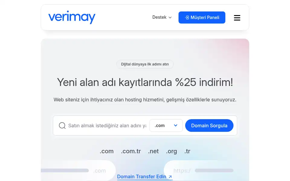 Screenshot of verimay.com