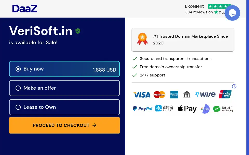 Screenshot of verisoft.in