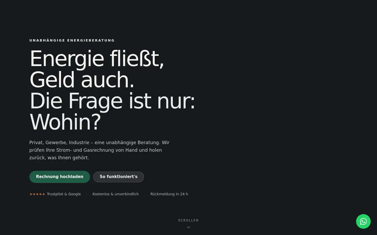 Screenshot of verivolt.de