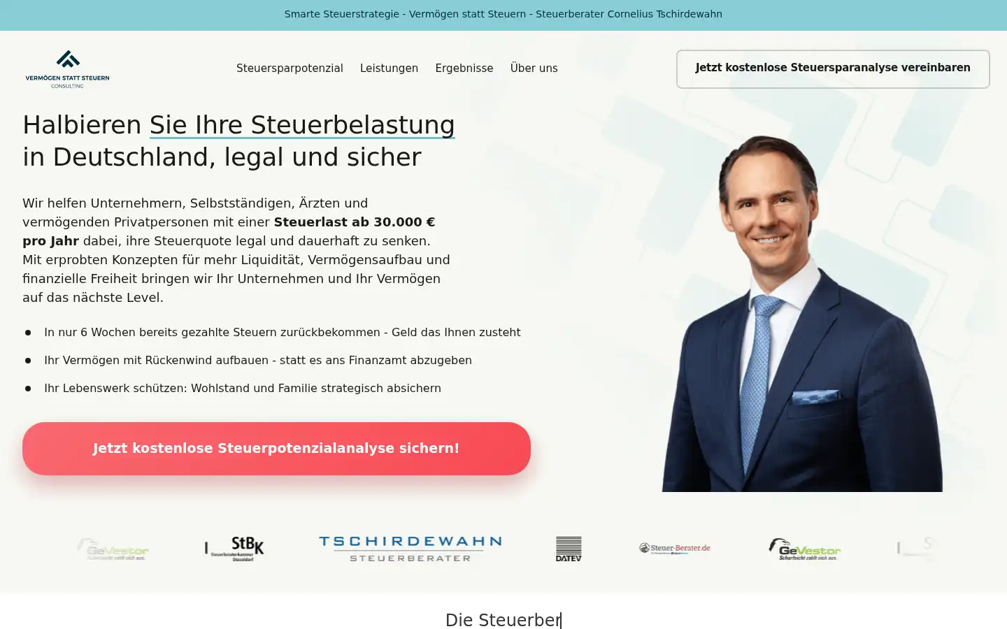 Screenshot of vermoegen-statt-steuern.de