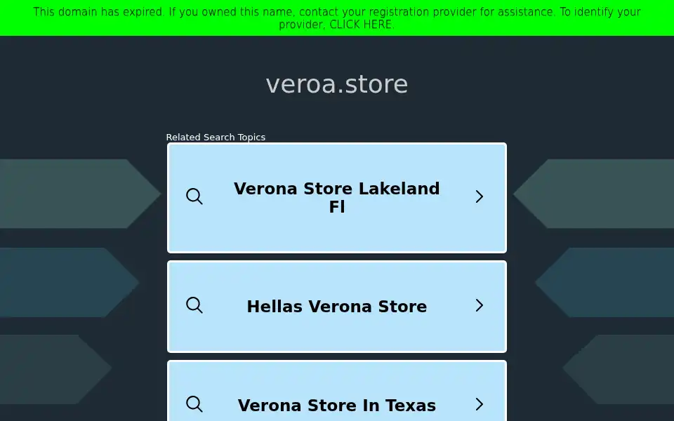 Screenshot of veroa.store
