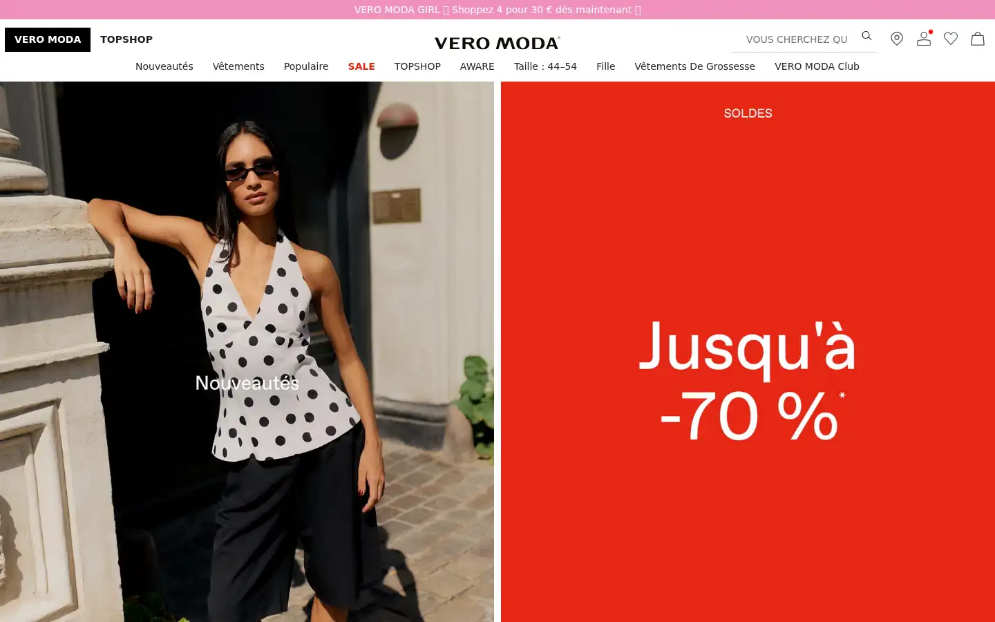Screenshot of veromoda.com