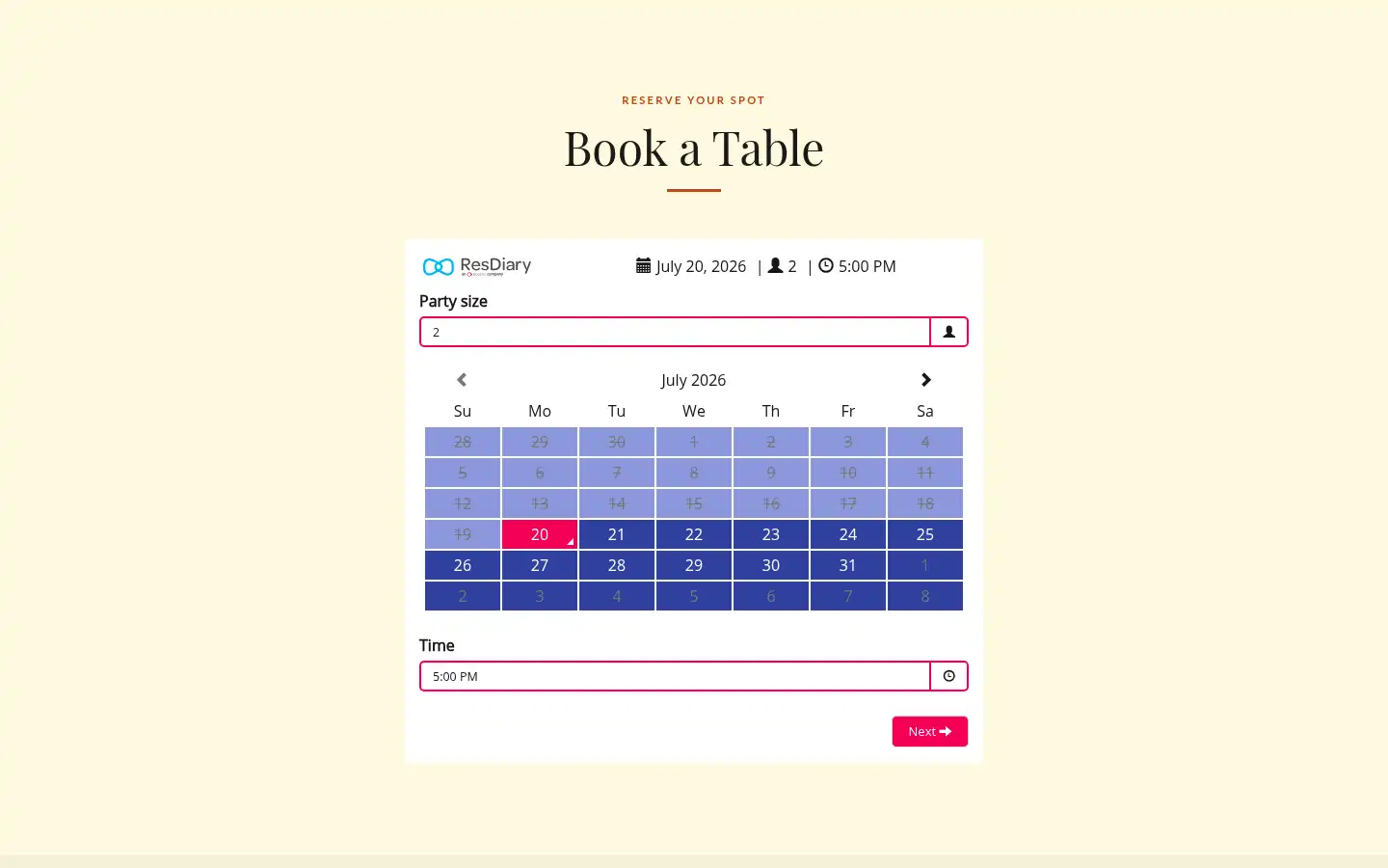 Screenshot of veronakitchen.com