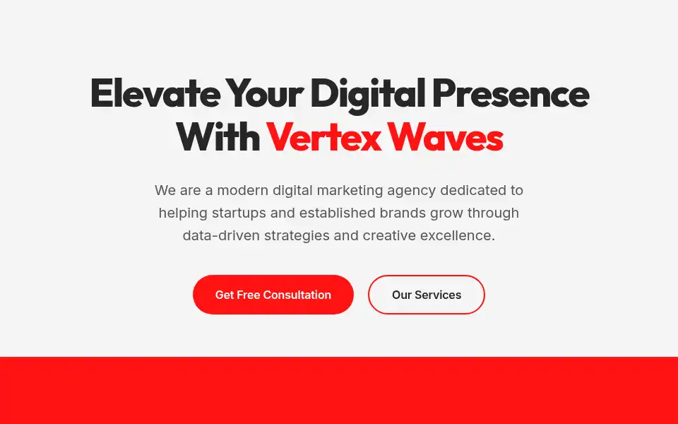 Screenshot of vertexwaves.com