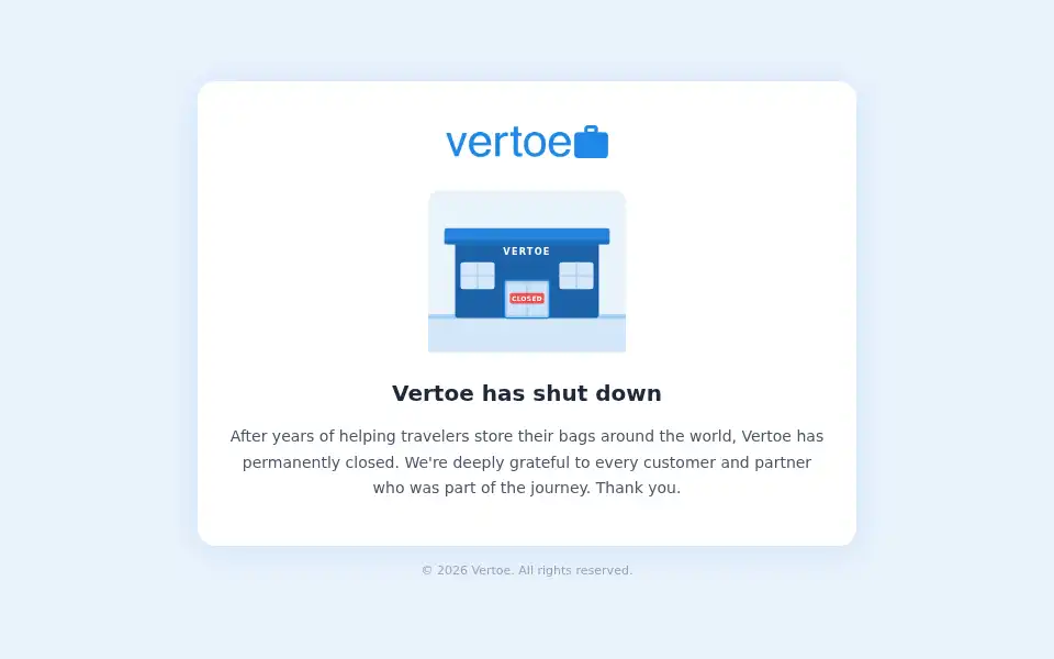 Screenshot of vertoe.com