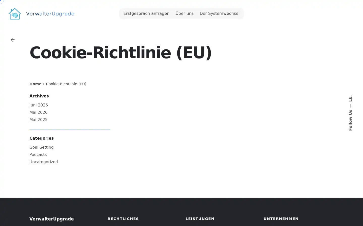 Screenshot of verwalterupgrade.de