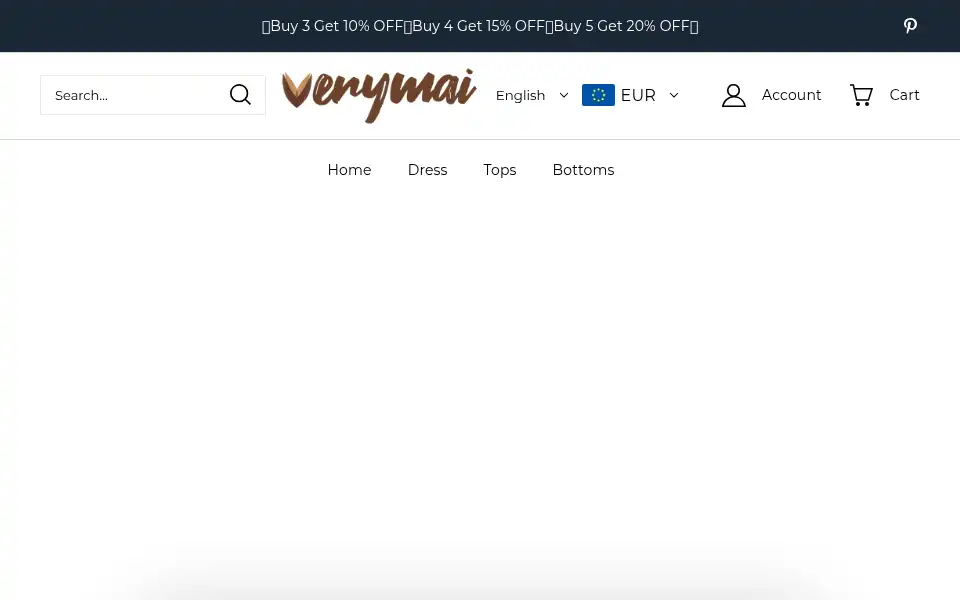 Screenshot of verymai.com