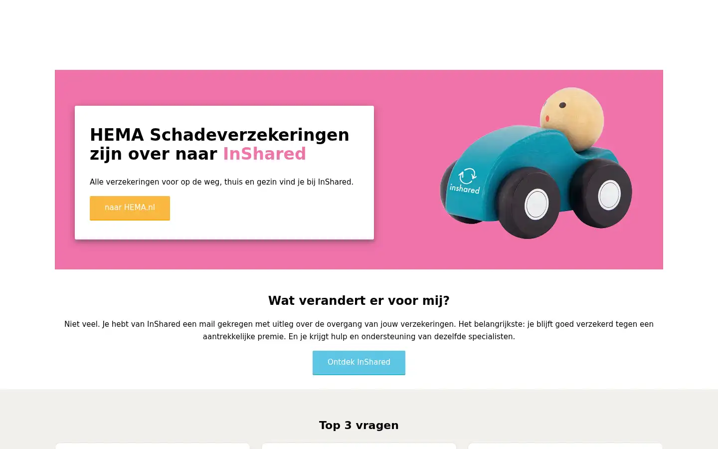 Screenshot of verzekerdbijhema.nl