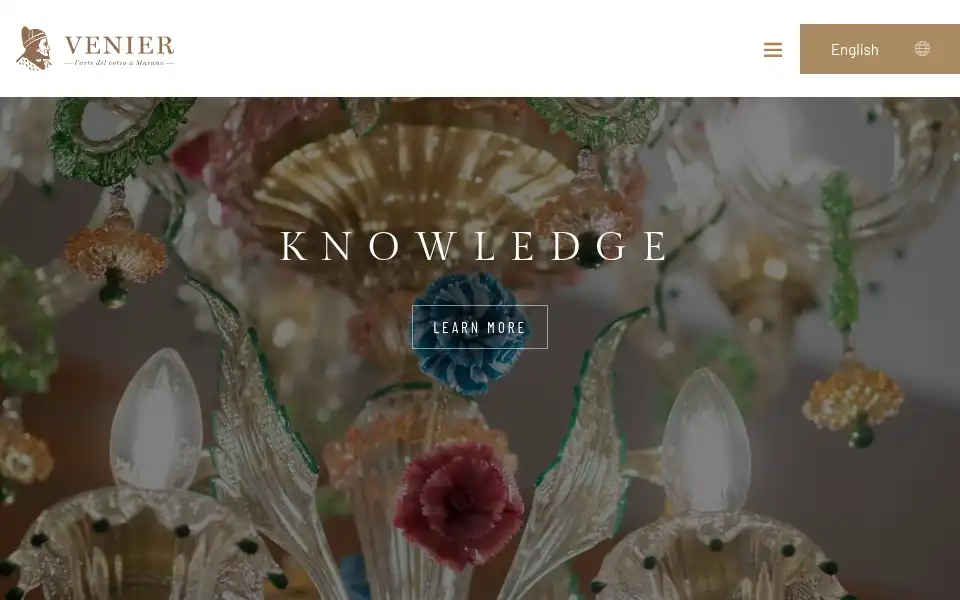 Screenshot of vetreriavenier.com