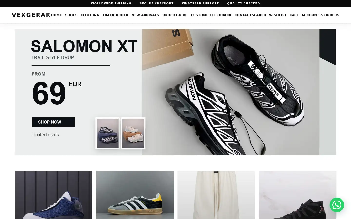 Screenshot of vexgerar.com